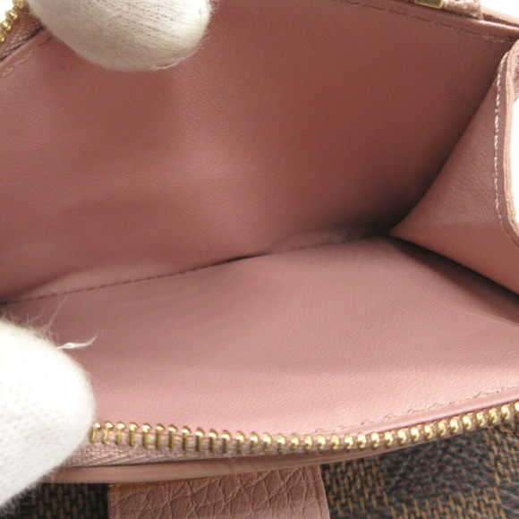 LOUIS VUITTON Damier Leather Portefeuille Croisette Wallet - Picture 4 of 7